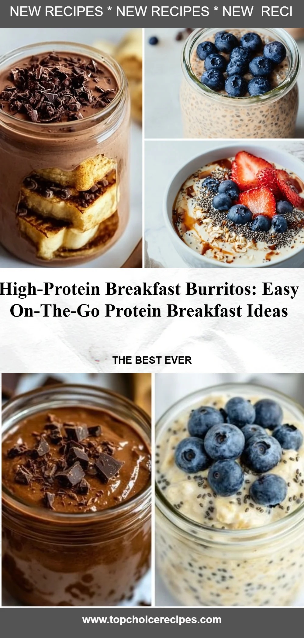 High-Protein Breakfast Burritos