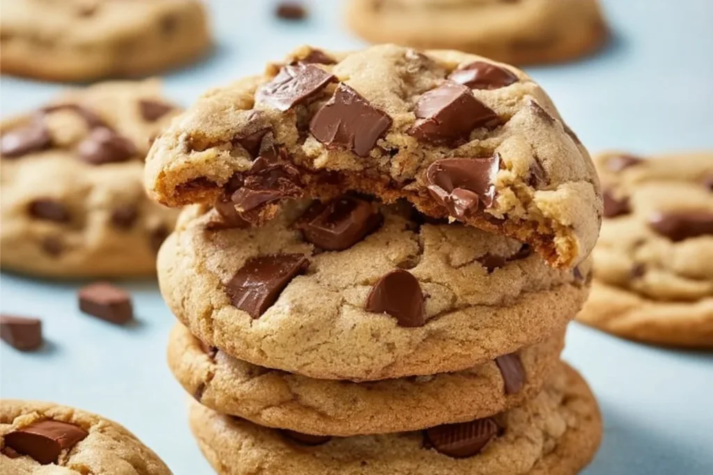 Healthy protein Greek yogurt cookies on a cooling rack.